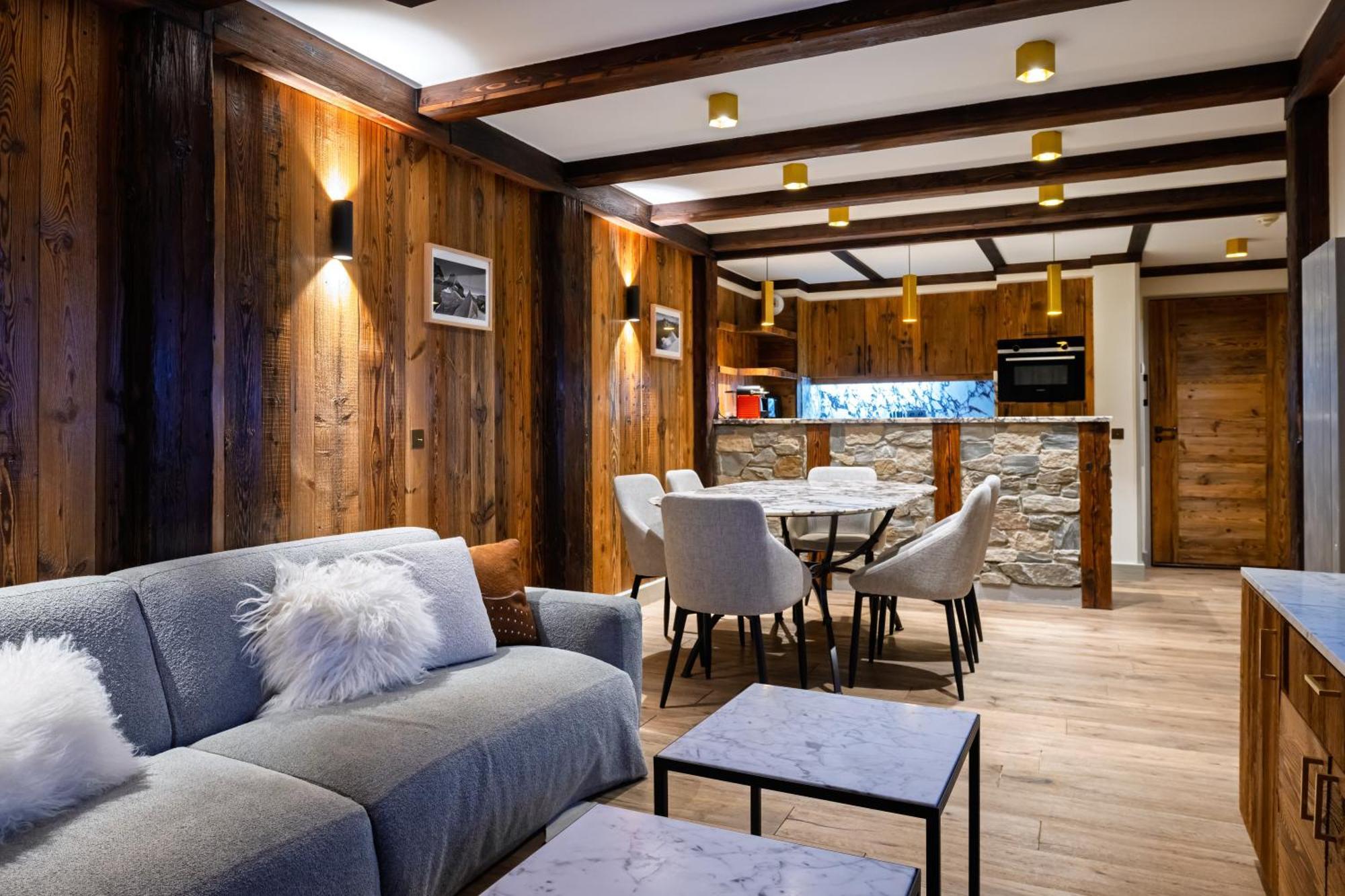 Luxury Suite 70M2 Balcon Courchevel1850 Parking Exterior foto